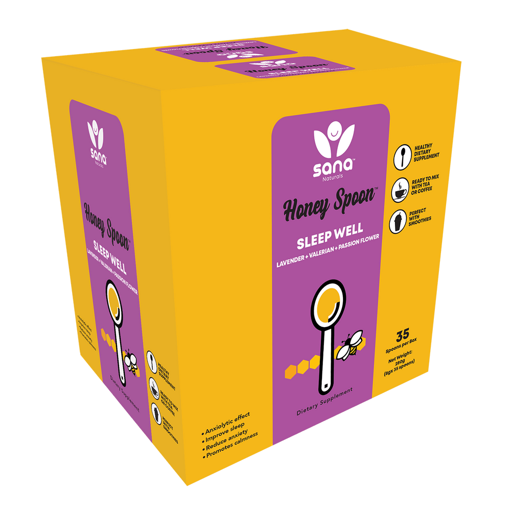 
                  
                    Sana Naturals Sleep Well Honey Spoons - 35 ct Box ($1.10/spoon)
                  
                