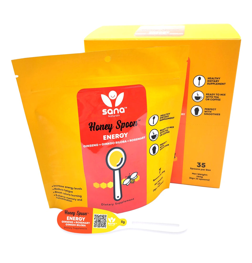 
                  
                    Sana Naturals Energy Honey Spoons - 35 ct Box ($1.10/spoon)
                  
                